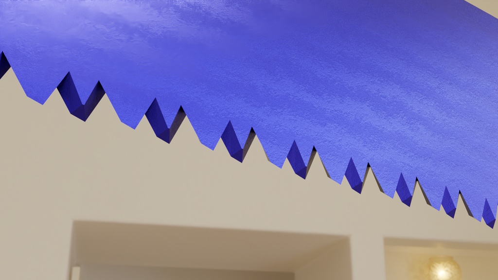 のこぎり3Dモデル3