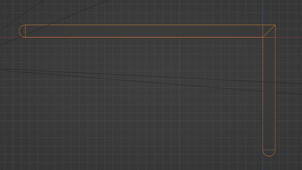 さしがね 直角定規3Dモデル