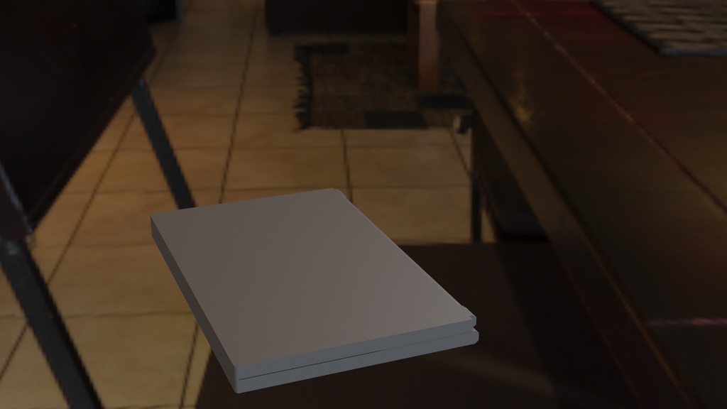 ノートパソコン3Dモデル
