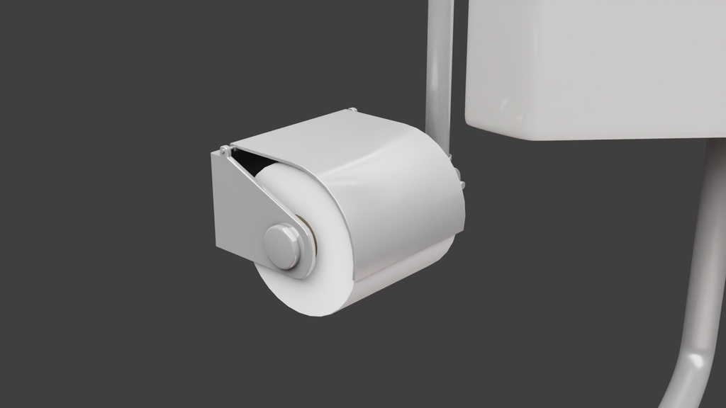 和式便器Bタイプ 3Dモデル