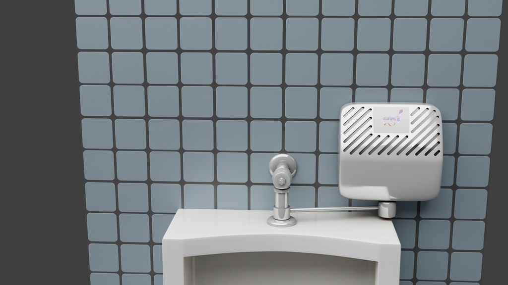 小便器Aタイプ 3Dモデル