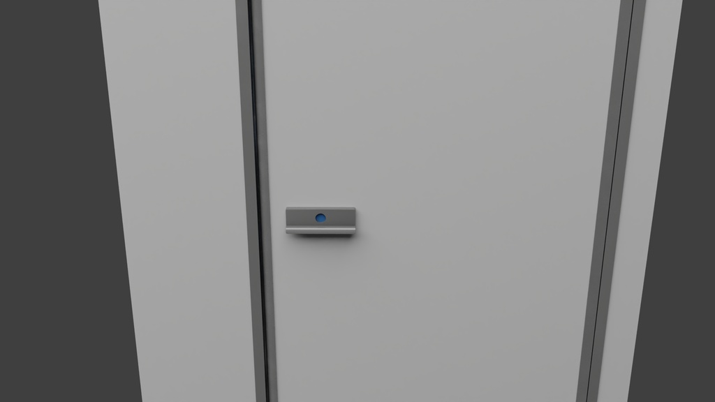 トイレ個室(公衆) 3Dモデル