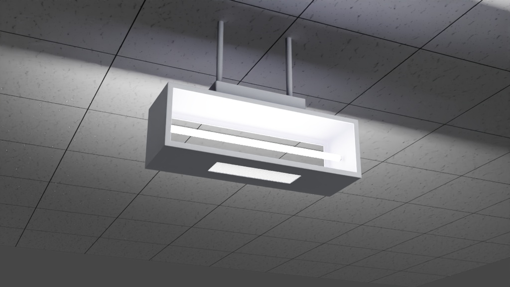 非常口サイン 3Dモデル