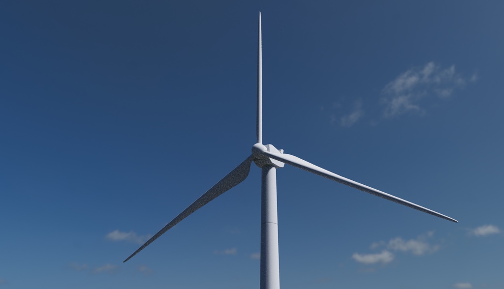風力発電機 3Dモデル