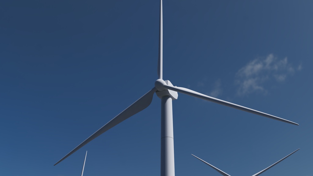 風力発電機 3Dモデル