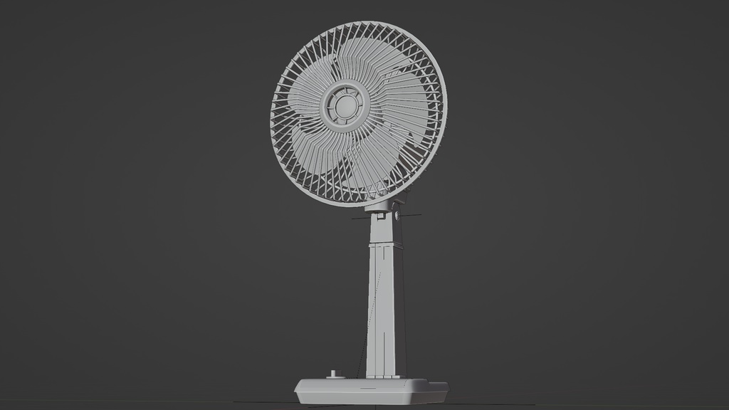 扇風機 3Dモデル