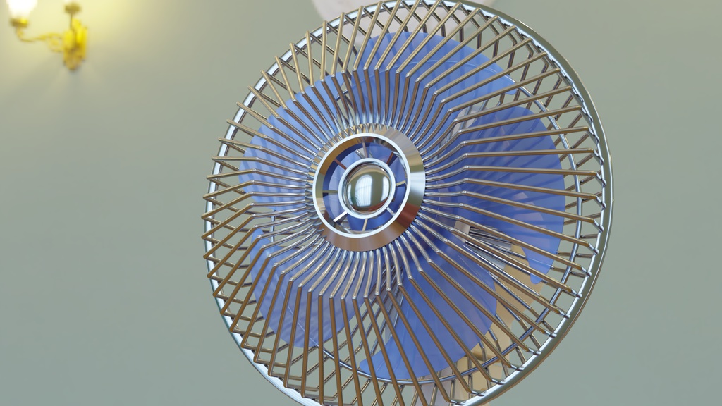 扇風機 3Dモデル