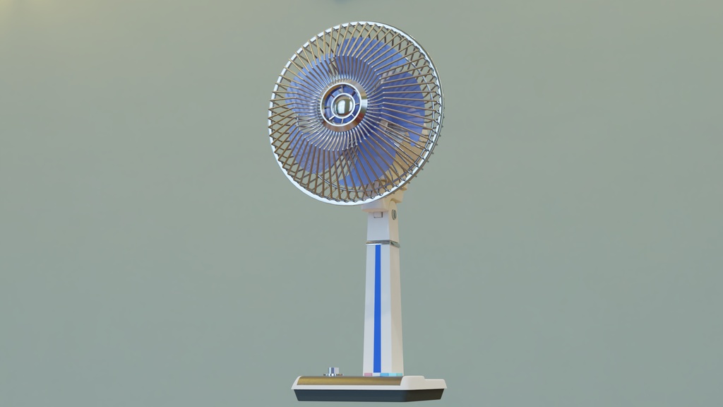 扇風機 3Dモデル