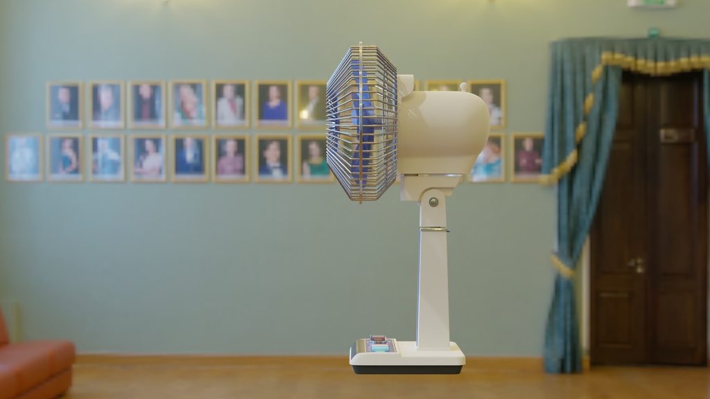 扇風機 3Dモデル