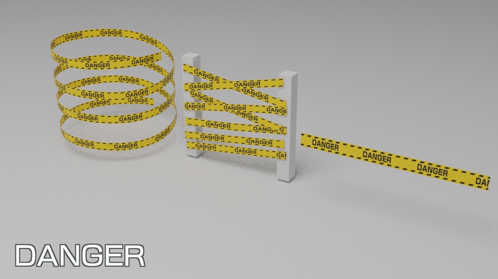 トラテープB 3Dモデル