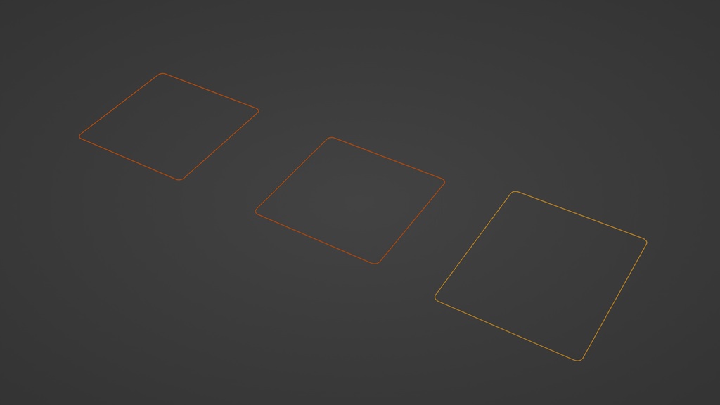 点字ブロック3種 3Dモデル