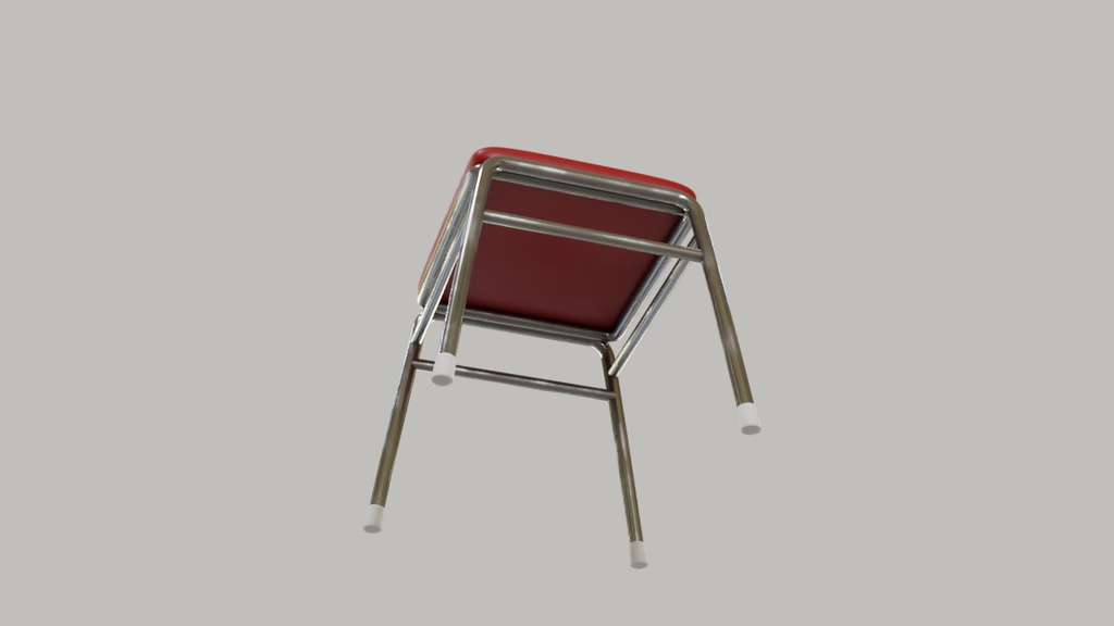 ゲーセンの椅子B 3Dモデル