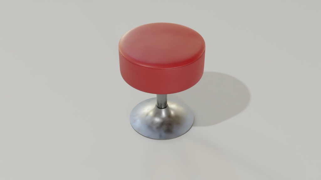 ゲーセンの椅子C 3Dモデル