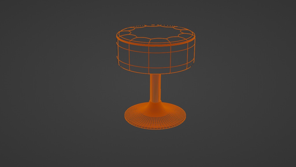 ゲーセンの椅子C 3Dモデル
