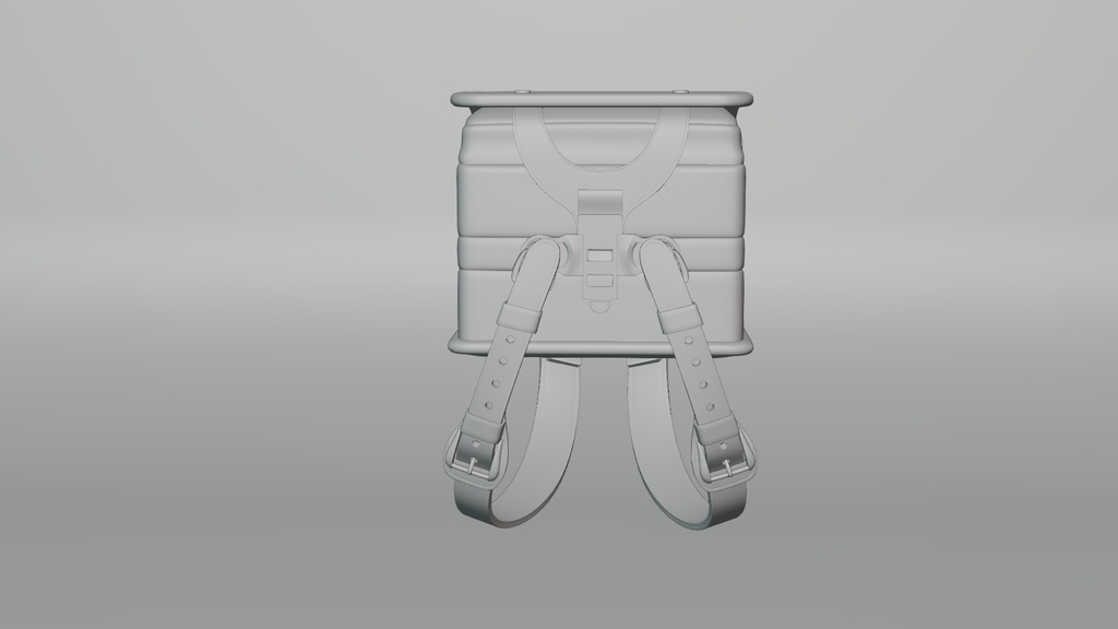 ランドセル 3Dモデル