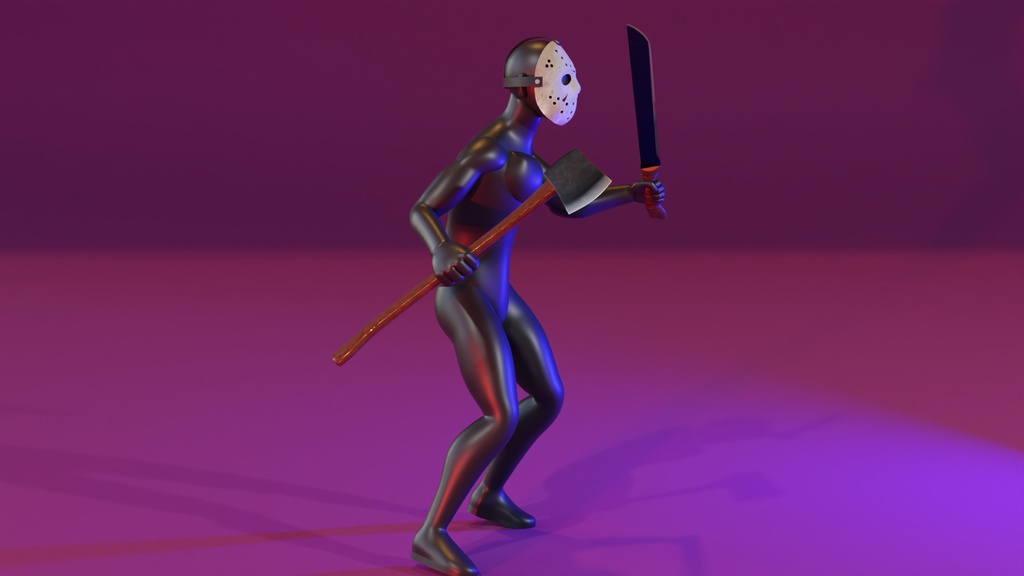 殺人鬼の武器 3Dモデル