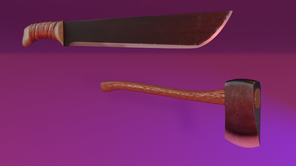 殺人鬼の武器 3Dモデル