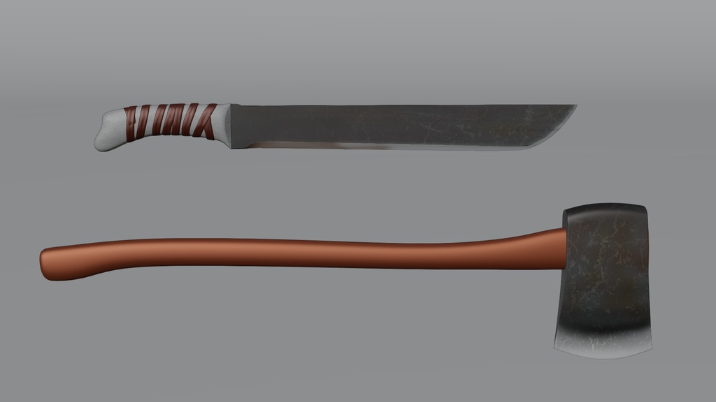 殺人鬼の武器 3Dモデル