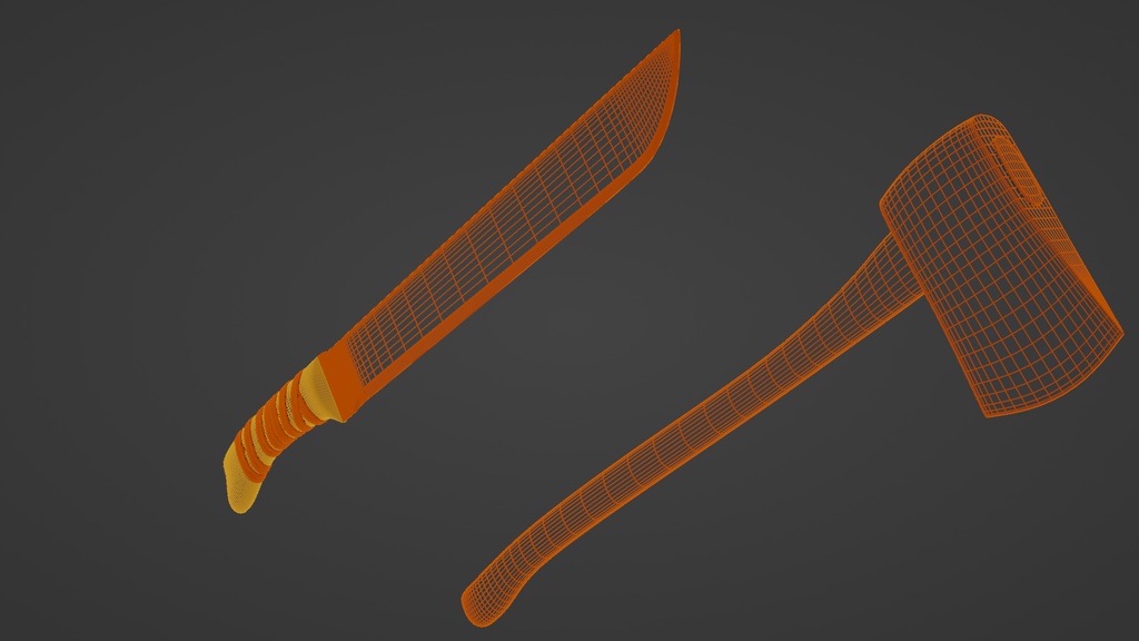 殺人鬼の武器 3Dモデル