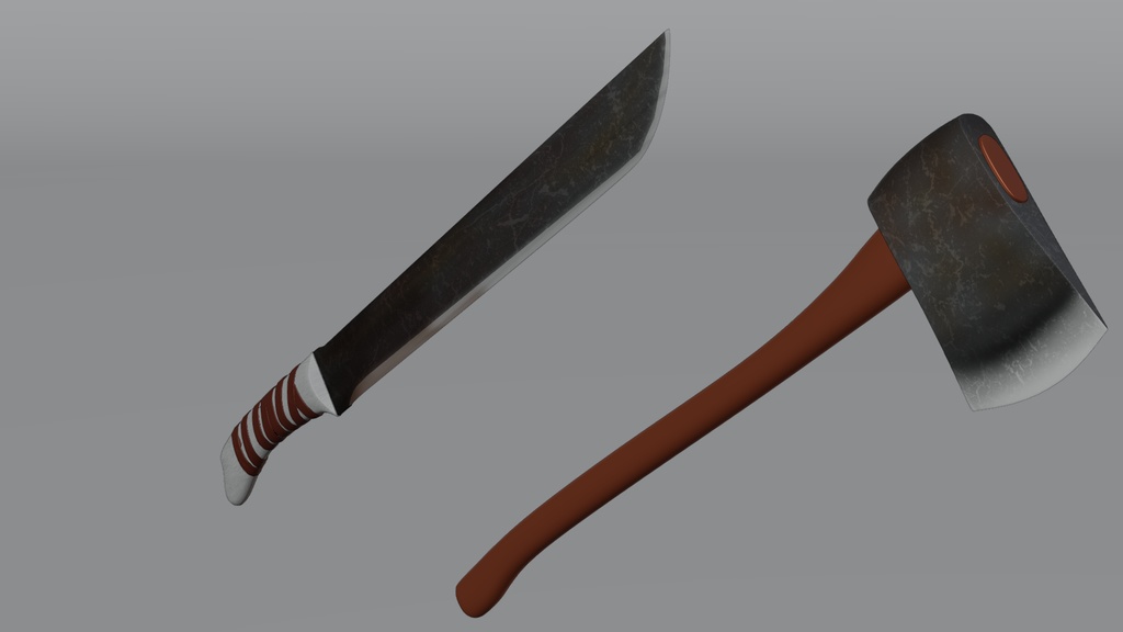 殺人鬼の武器 3Dモデル