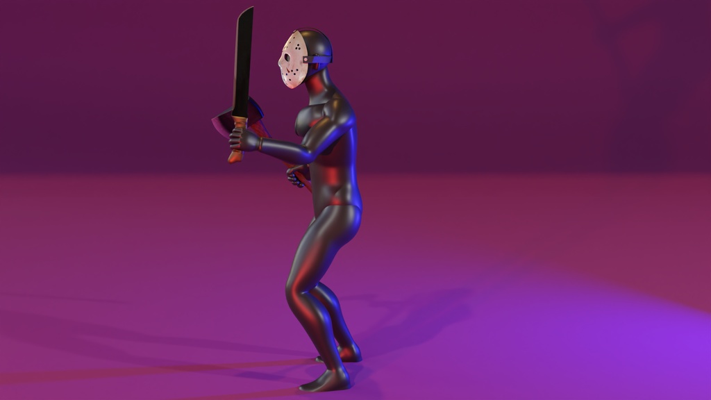 殺人鬼の武器 3Dモデル
