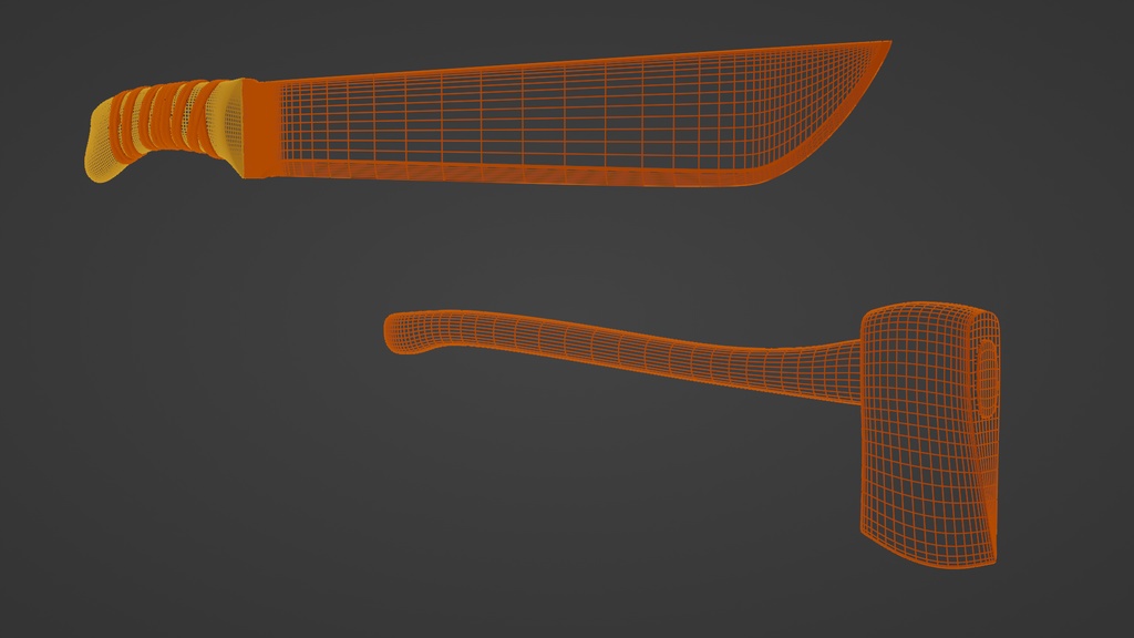 殺人鬼の武器 3Dモデル