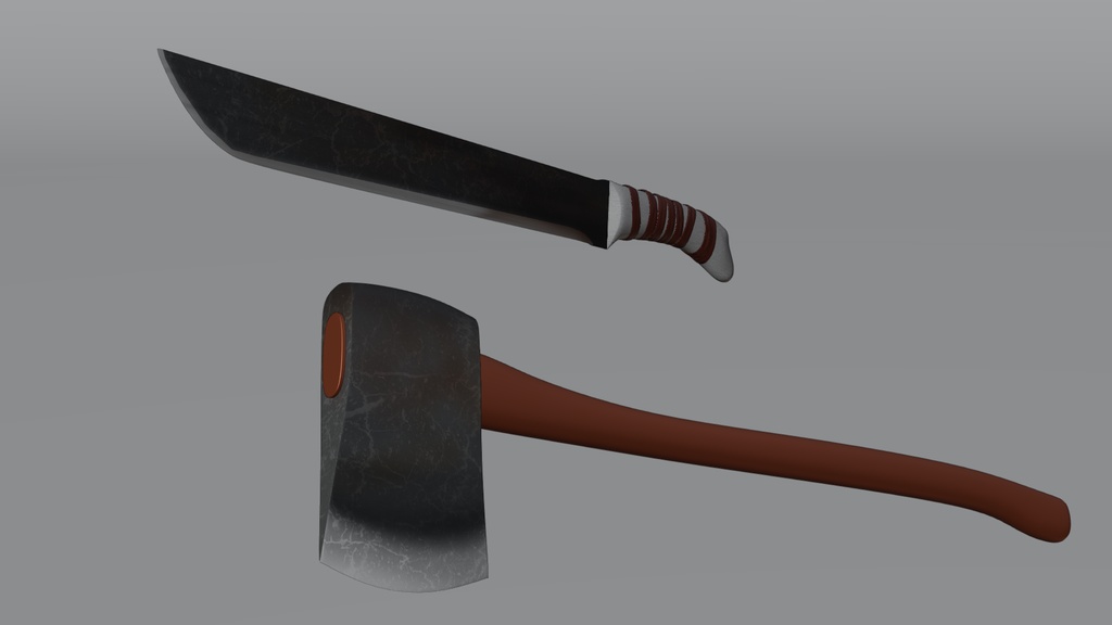 殺人鬼の武器 3Dモデル