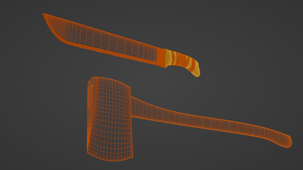 殺人鬼の武器 3Dモデル