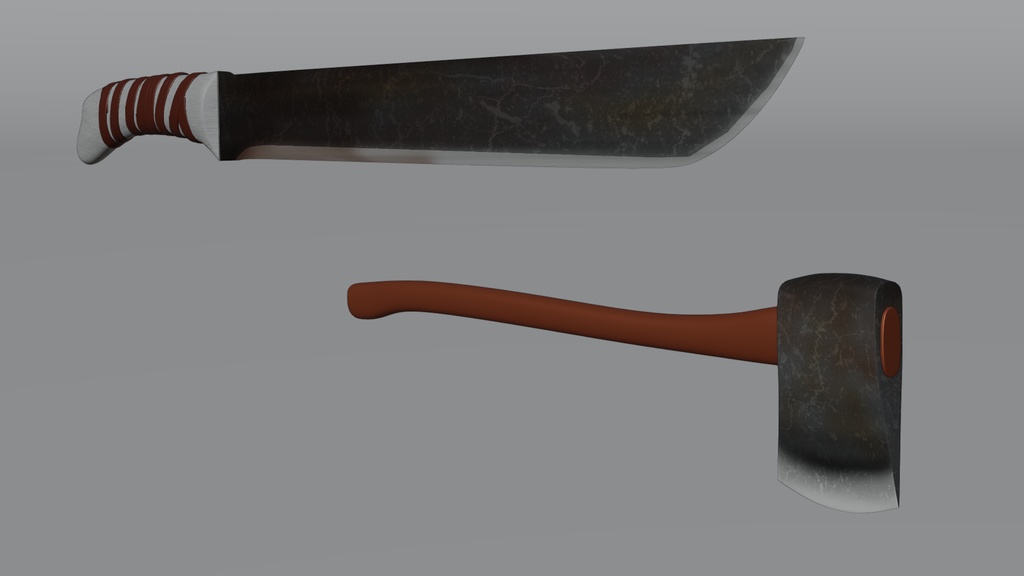 殺人鬼の武器 3Dモデル