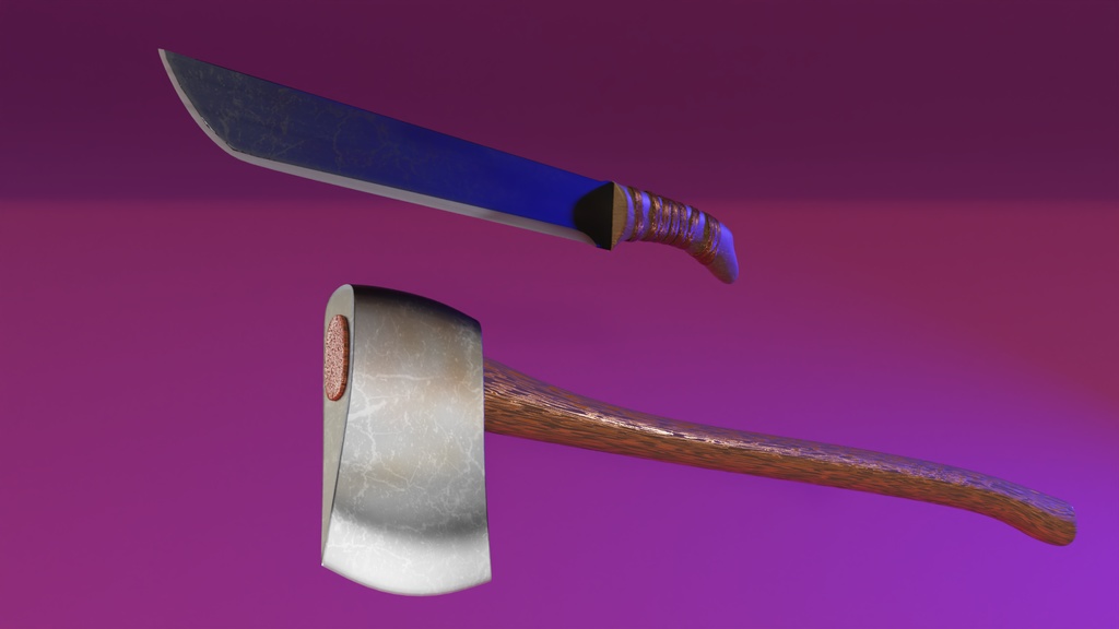 殺人鬼の武器 3Dモデル