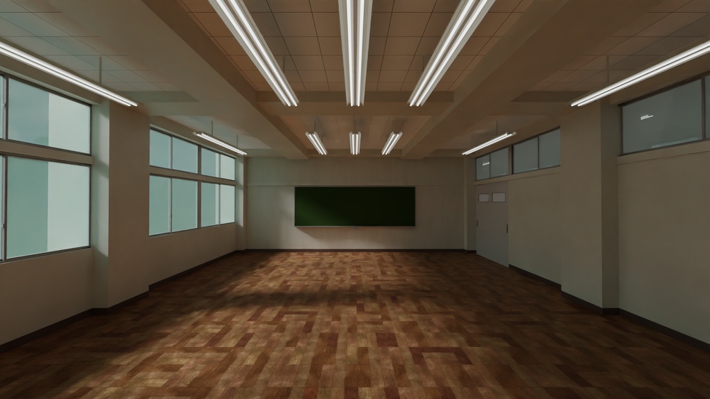 教室 3Dモデル
