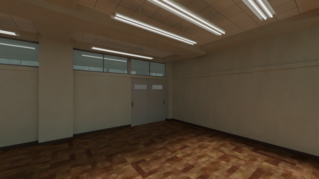 教室 3Dモデル