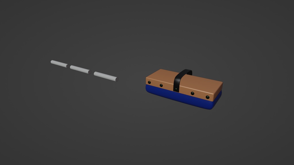 教室の付属品 3Dモデル