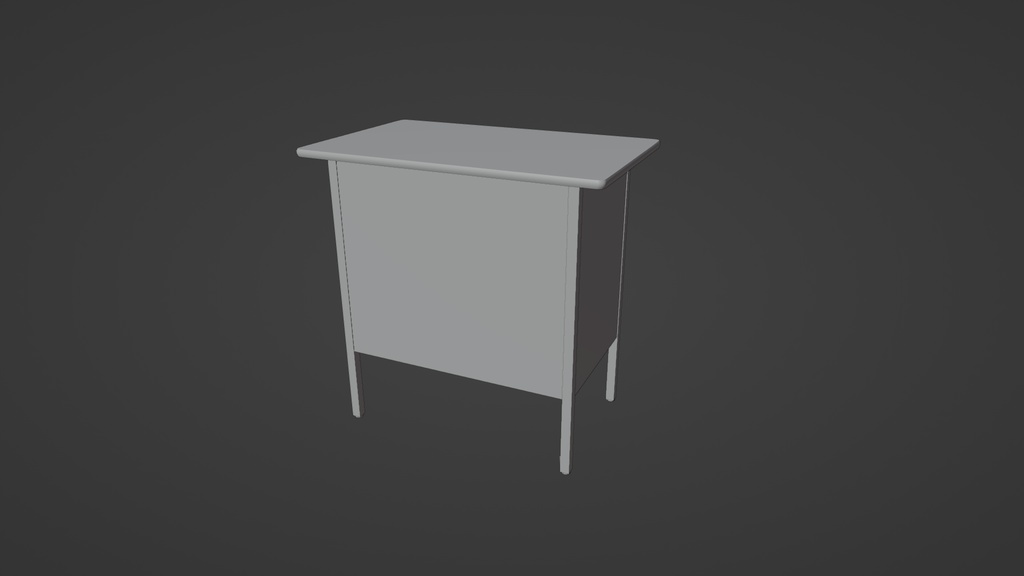 教室の付属品 3Dモデル