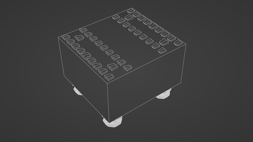 将棋盤 3Dモデル