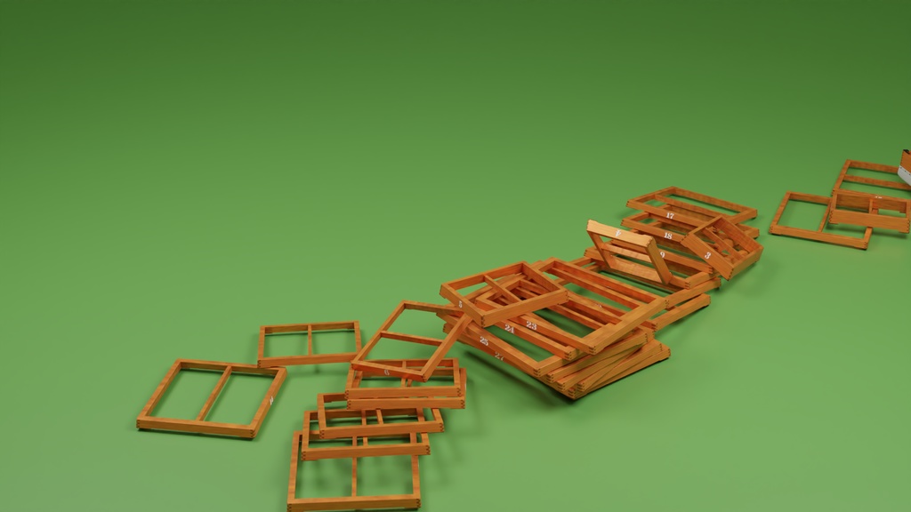 跳び箱 3Dモデル