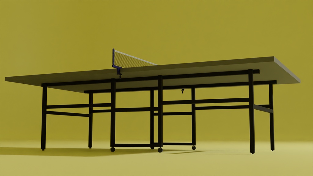 卓球セット 3Dモデル