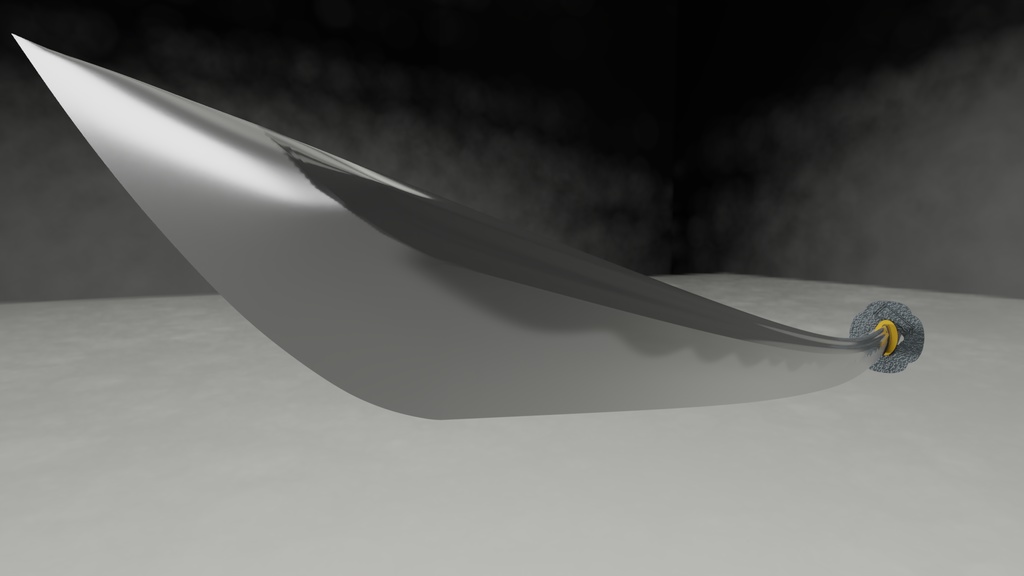 和泉守兼定 3Dモデル