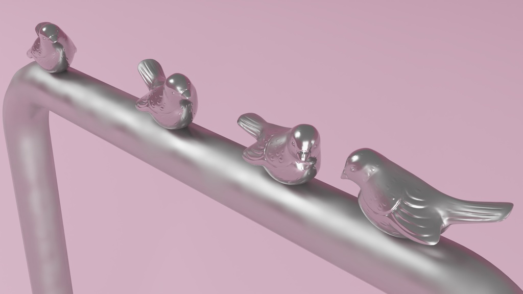 車止め 3Dモデル