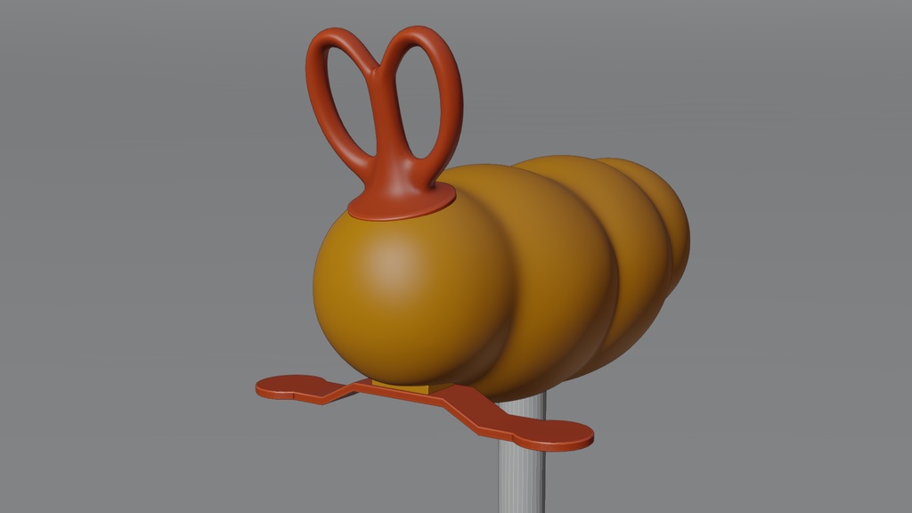 エビフライ 3Dモデル