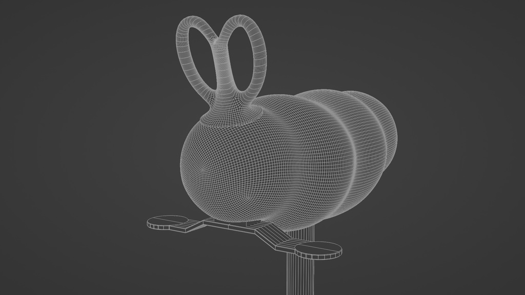 エビフライ 3Dモデル