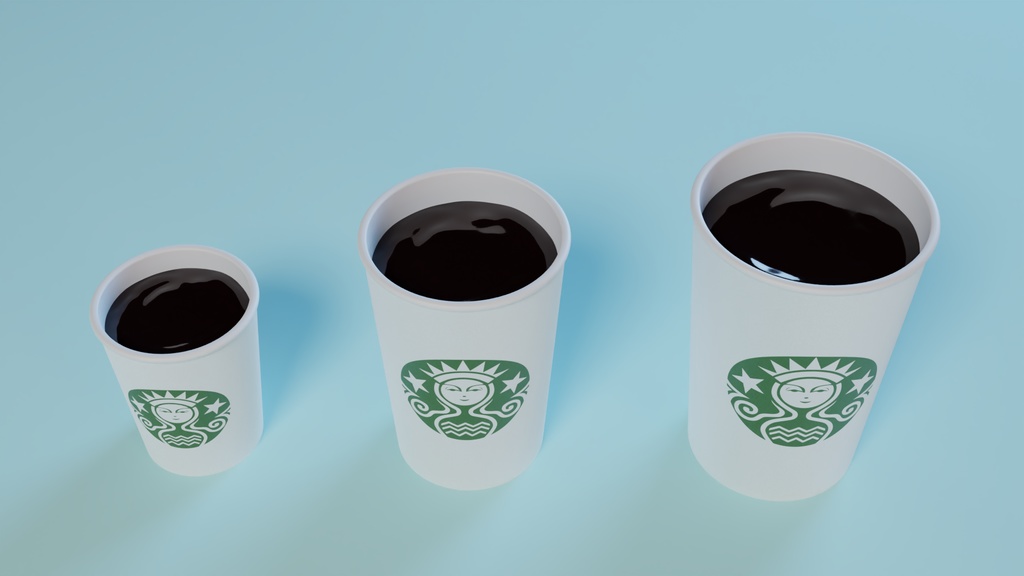 カフェのコーヒー