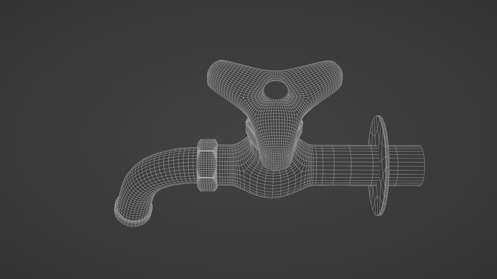 蛇口A 3Dモデル