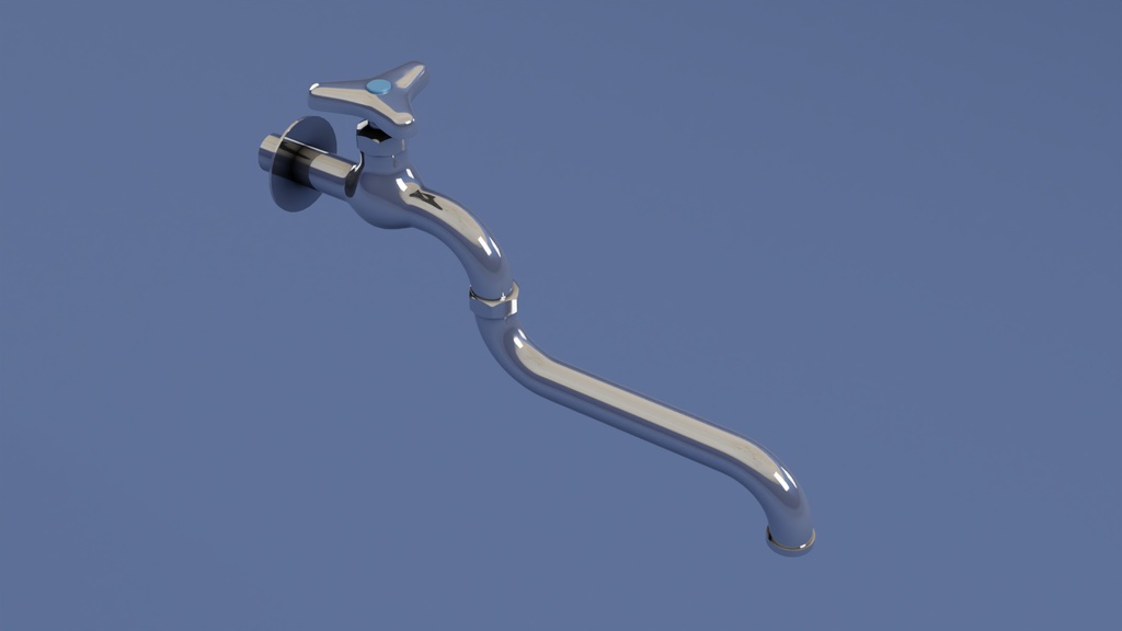 水道蛇口C 3Dモデル