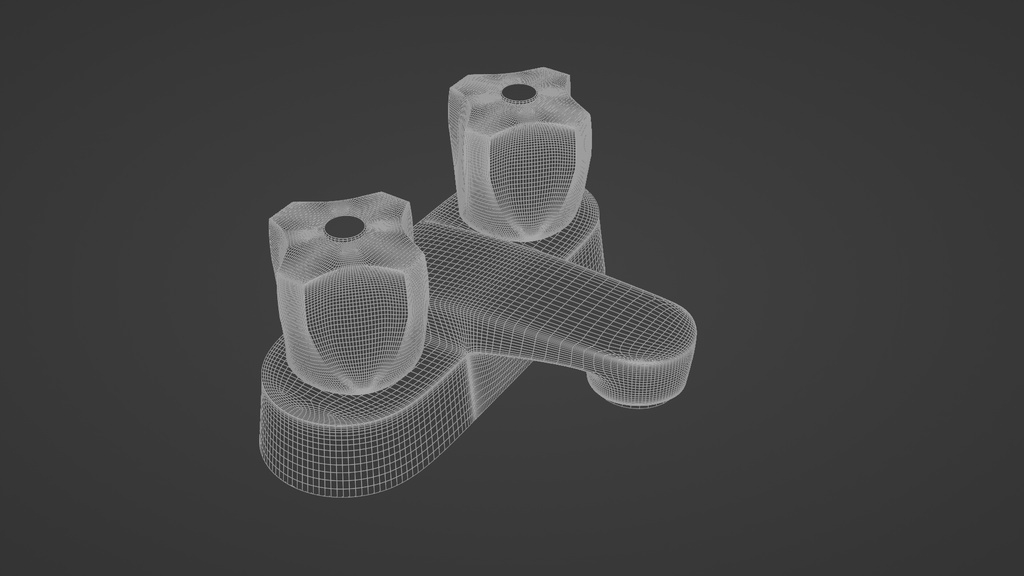 水道蛇口D 3Dモデル