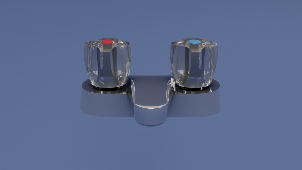 水道蛇口D 3Dモデル