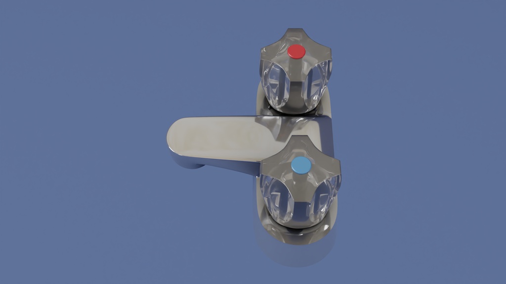 水道蛇口D 3Dモデル