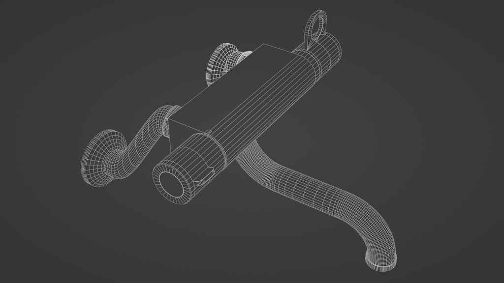 水道蛇口E 3Dモデル