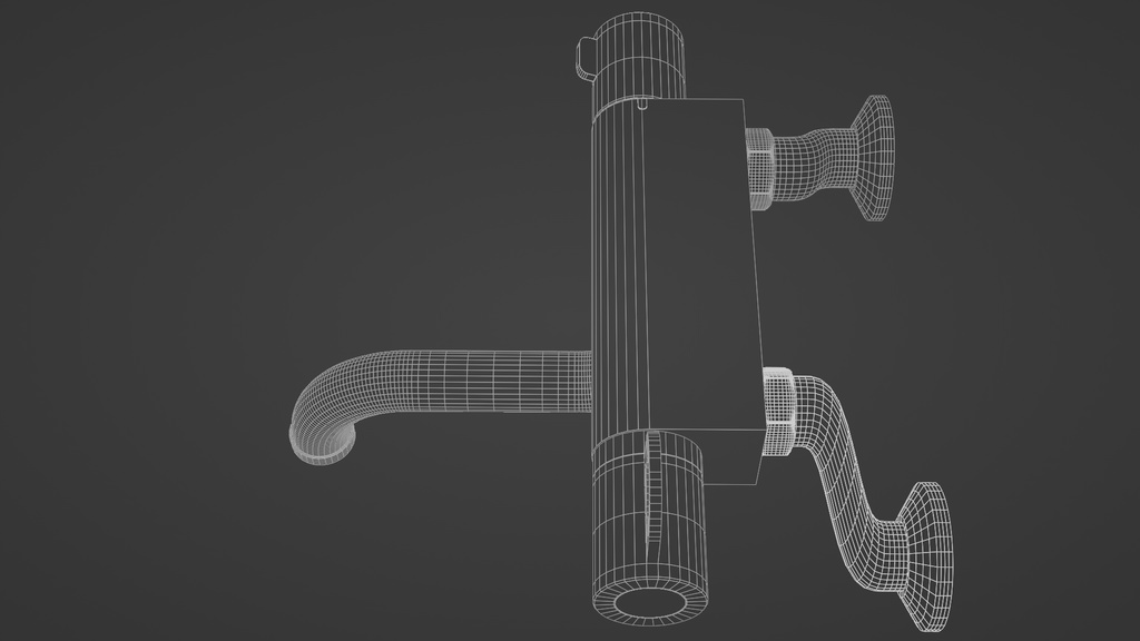 水道蛇口E 3Dモデル