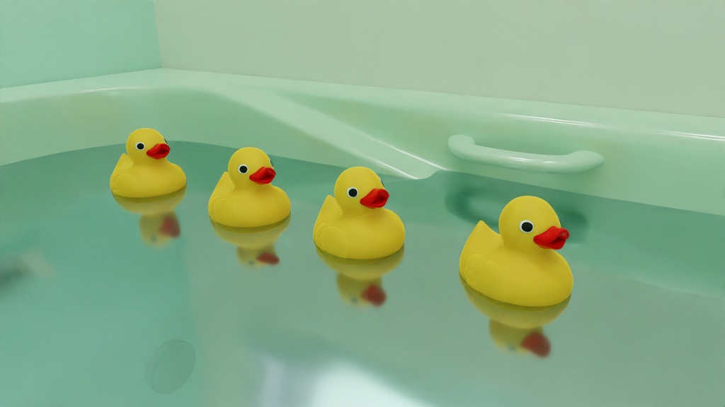 あひるさん 3Dモデル